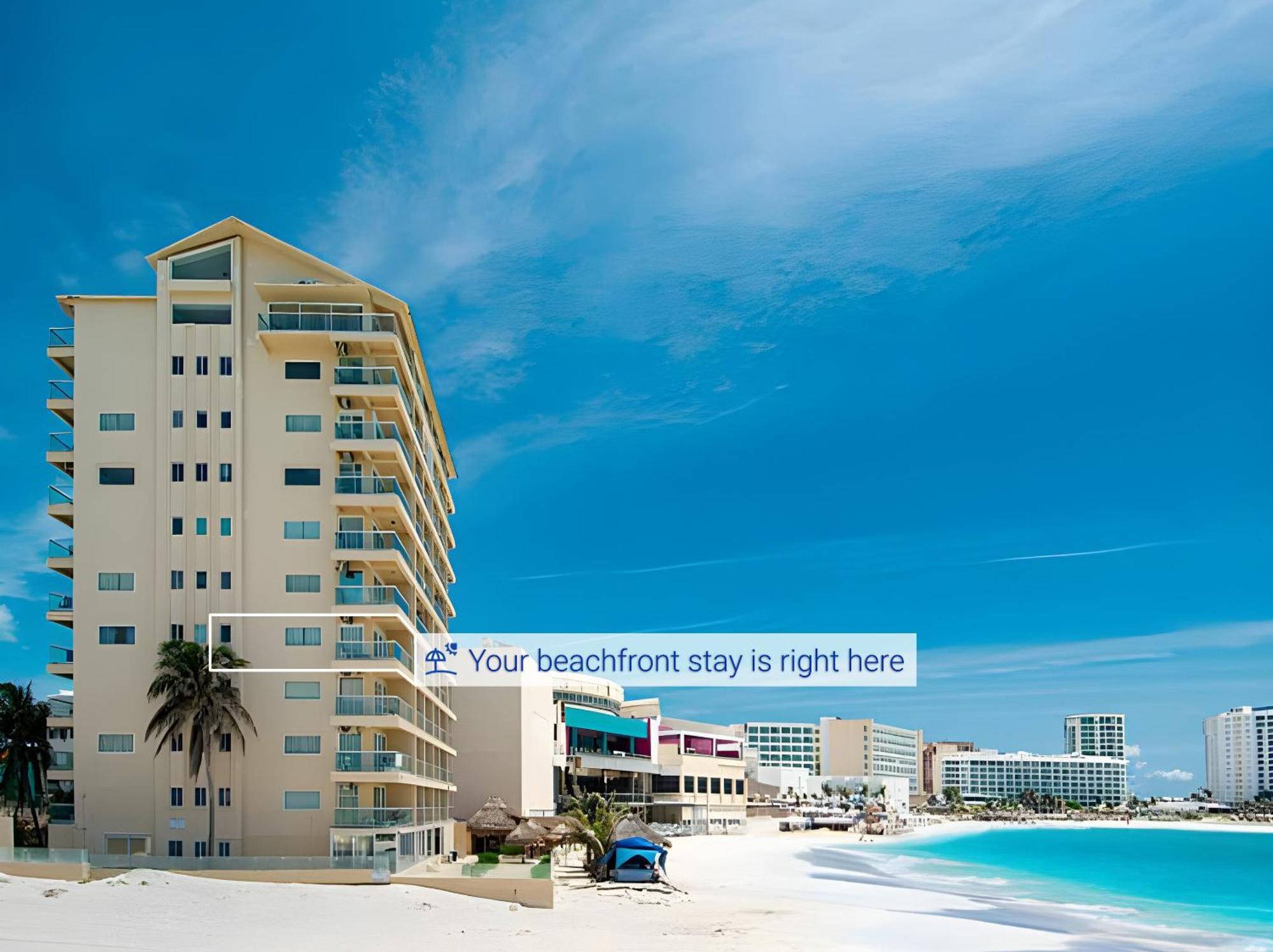 Paradise Beachfront & Nightlife Heart カンクン エクステリア 写真